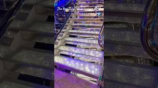 “A Staircase Made of Diamonds on the Ocean 🌊💎    #cruise #travel