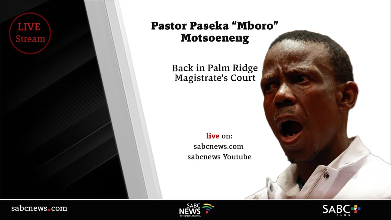 Pastor Paseka "Mboro" Motsoeneng back in court