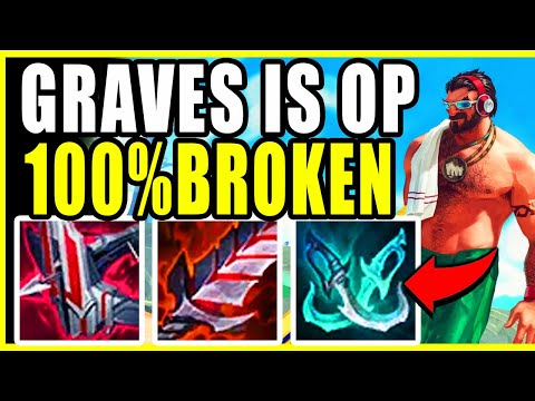 GRAVES IS OP AND RIOT BUFFED HIS ITEMS?! 100% UNFAIR CHAMPION - League of Legends