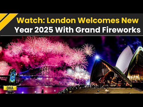 New Year 2025: London Rings In 2025 With Dazzling Fireworks Spectacle |New Year Celebration