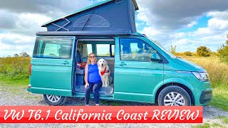 FULL REVIEW VW T6.1 California Coast Camper Van - We Spent A Week With It!