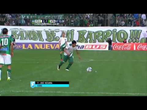 Gol de Vizcarra. Ferro 2 - Sp. Belgrano 1. Fecha 37. B Nacional 2015. FPT.