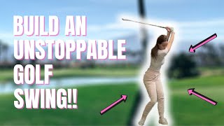 BUILD AN UNSTOPPABLE GOLF SWING💪🏌️ And never worry about WEIGHT SHIFT again!