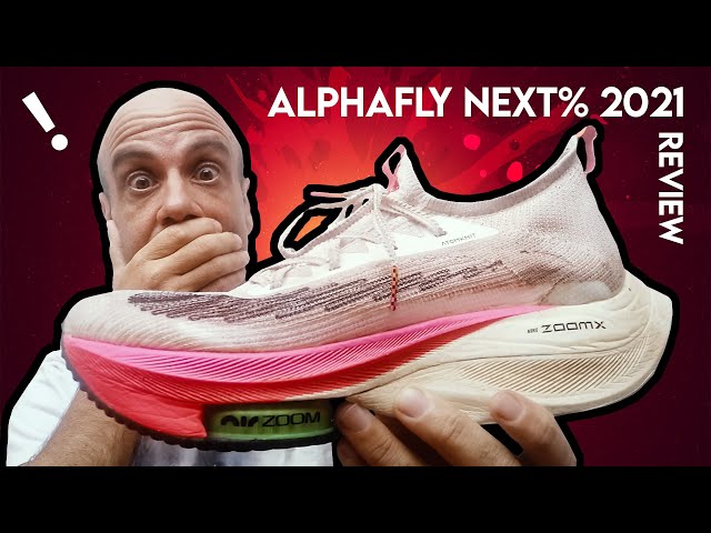 o Nike Alphafly Next% é tipo um pogobol | review