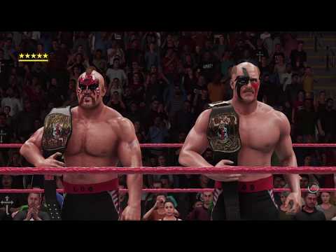 New Age Outlaws vs LOD Tag Team Titles