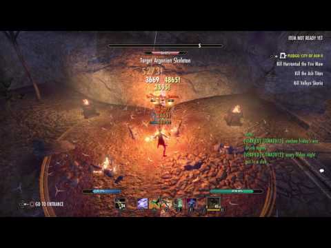 Stamina dragonknight dps test