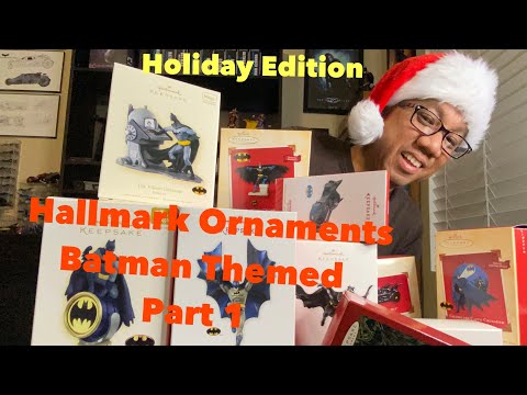 Hallmark Ornaments- Batman themed