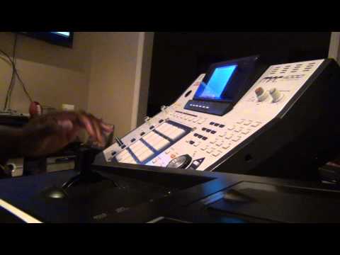 Making a beat on MPC 4000