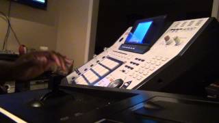 Making a beat on MPC 4000