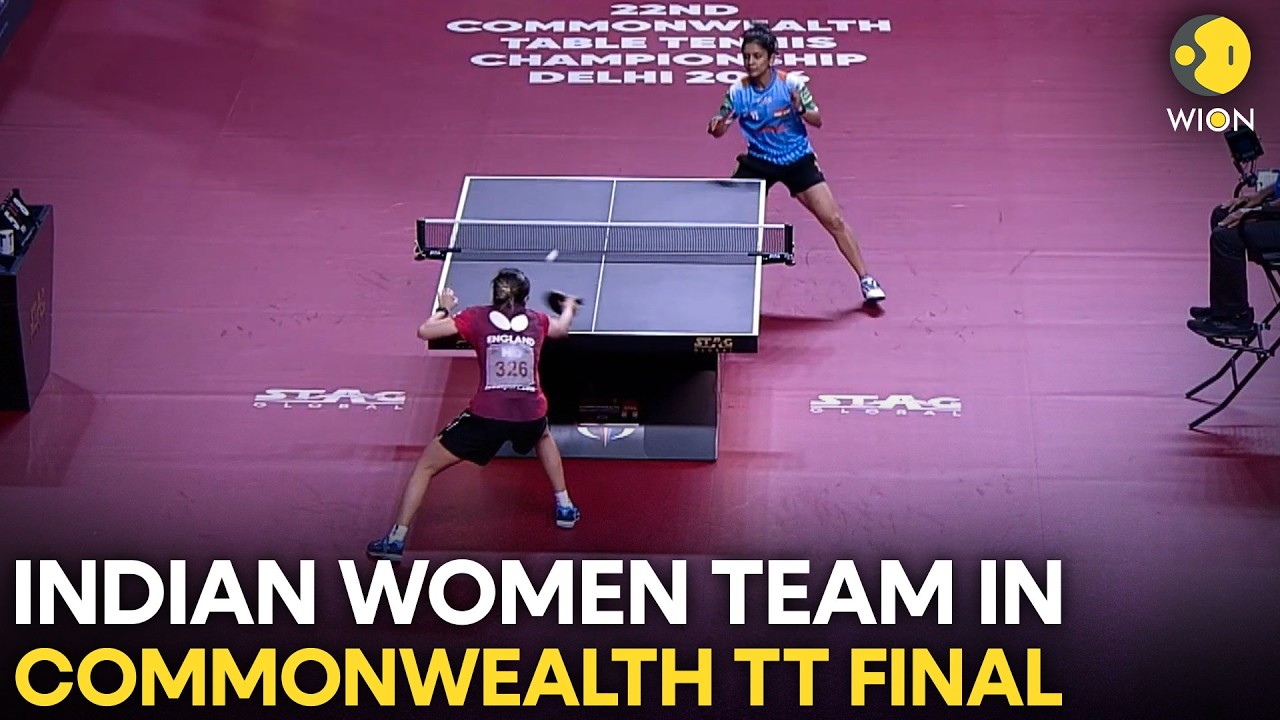 India Women Reach Commonwealth TT Final After Beating England | WION