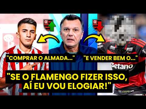 “O MUNDO IDEAL pro FLAMENGO seria COMPRAR o ALMADA e VENDER BEM o…” MAURO CEZAR É DIRETO!
