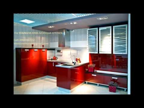 Aluminium modular kitchen - low cost - water resistant