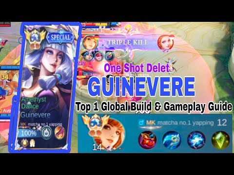 One Shot Delete Guinevere – Top 1 Global Build & Montage Gameplay!