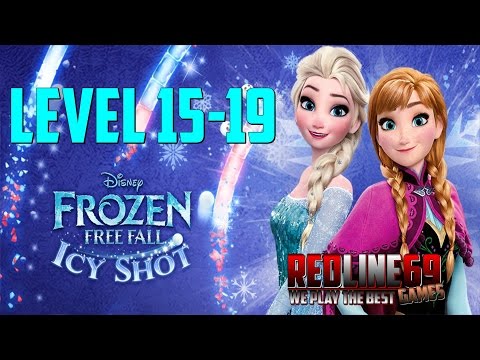 Frozen Free Fall: Icy Shot Level 15-19│ Redline 69 Games