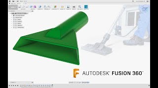 Fusion 360 Absolute Beginner - How To Model a Shop Vac Nozzle - Last Nights Facebook Livestream