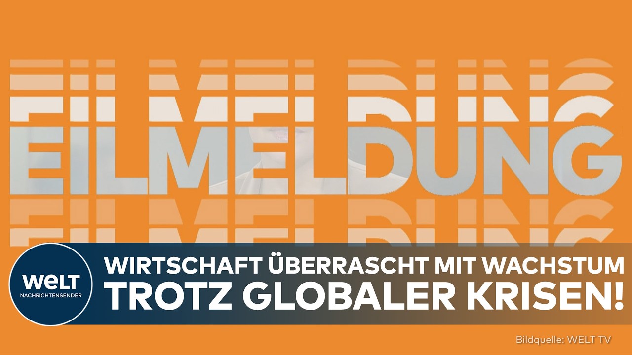 DEUTSCHLAND: BIP im Plus – deutsche Wirtschaft wächst trotz globaler Unsicherheiten stabil weiter!
