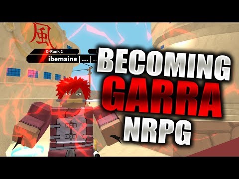 Becoming Gaara Magnetsand Release In Naruto Rpg Beyond - 