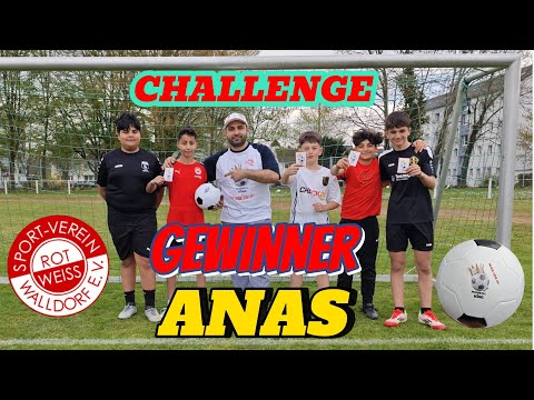 ANAS AUS ROT-WEISS WALLDORF HAT DEN FUSSBALL KING BALL GEWONNEN #challenge #football #marocco #sport