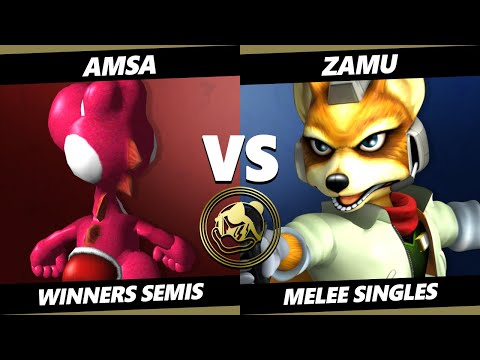 Daddy's Den Top 8 - aMSa (Yoshi) Vs. Zamu (Fox) Smash Melee - SSBM