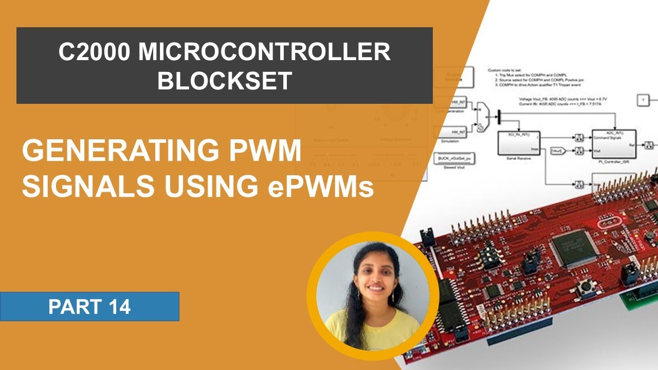 How to Work with ePWMs on C2000 MCUs | C2000 Microcontroller Blockset, Part 14