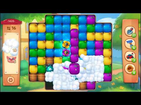 Farmscapes Level 1420 - NO BOOSTERS 🌻🚜🐔 | SKILLGAMING ✔️