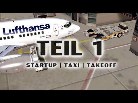IFR Funk Tutorial - Teil 1 (STARTUP | TAXI | TAKEOFF) // IVAO - VATSIM - AZF