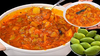 कच्चे आम की खट्टी मीठी चटनी गुड़ में बनाये और स्टोर करे | Aam ki lounji Recipe | Kabitaskitchen