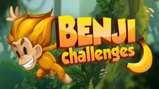 CATCHING VINES, MUNCHING ON BANANAS | Benji Challenges