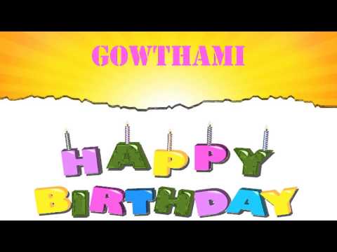 Gowthami   Wishes & Mensajes - Happy Birthday