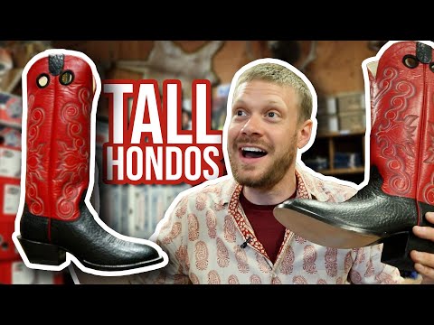 These Hondo Buckaroo Boots are a TALLER version of my favorites