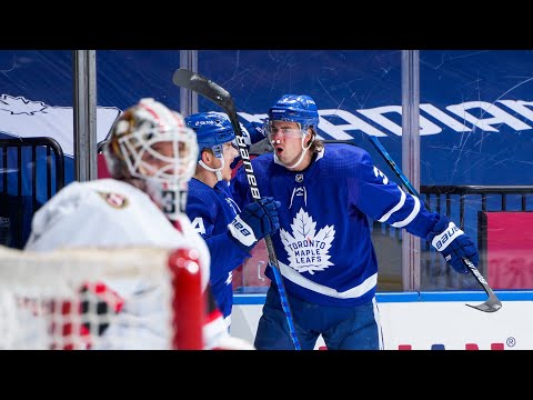 Justin Holl 1st of the Season vs Ottawa Senators w/Joe Bowen Commentary (1/1/2022)