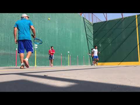 Frontenis Pelota Preolímpica , NESTOR Y GERMÁN 🆚 NORBERTO Y ZURDO 🏆🥇🎾👍🏽