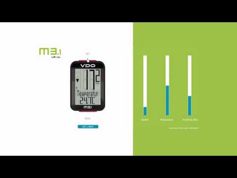 VDO CycleParts // Bedienung // M3.1 WR/WL