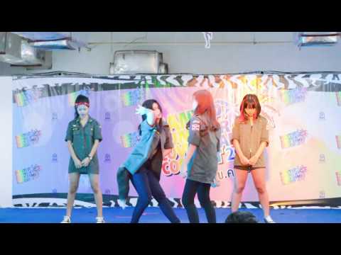 99 (Ninety Nine) cover 4 Minute - Intro + Crazy @ Pantip Summer cover dance 2015 (au) 150509