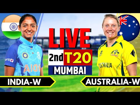 India W vs Australia W 2nd T20 Live | IND W vs AUS W Live, India Women vs Australia Women Match Live