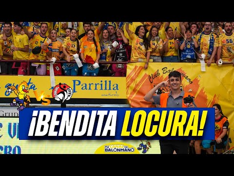 ¡ASÍ se VIVE el BALONMANO en 💛 ARANDA DE DUERO! ¡La LOCURA del VILLA DE ARANDA 🆚 NAVA de ASOBAL!
