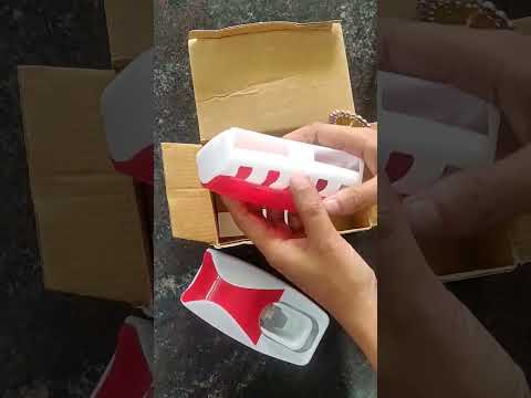 Plastic multicolor color toothpast holder