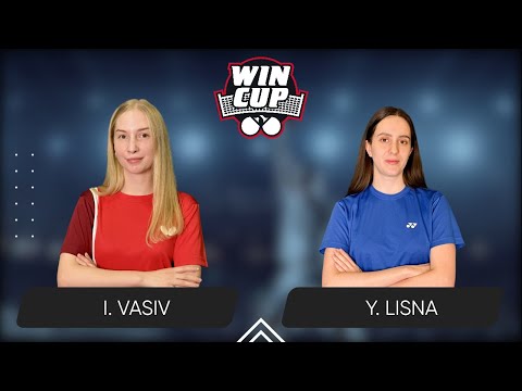 07:00 Iryna Vasiv - Yaroslava Lisna 15.04.2025 WINCUP Women Professional. TABLE 1