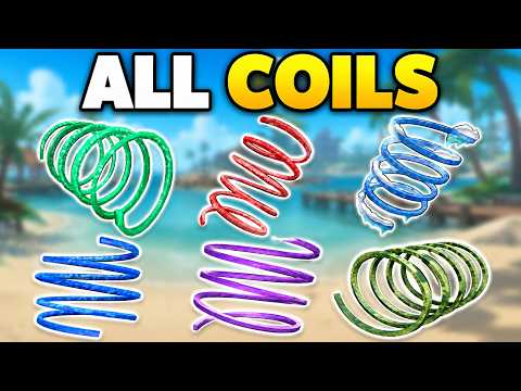 How to GET ALL COILS (BEST COILS to GET) in FISCH Roblox