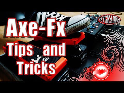 Axe FX T&T #20 - Wah block - More ways to use the wah block tutorial