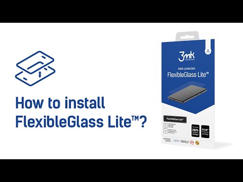 3mk FlexibleGlass Lite™ – How to install?