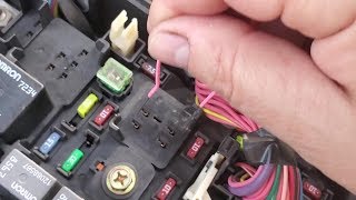 2003 CTS Starter Pulses - How to manually test the starter installed