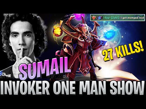 👉 SUMAIL Invoker Is Not A Human - If You Think SUMIYA Is The Best Invoker Check This! Epic Dota 2