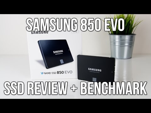 Samsung 850 EVO 1TB SSD Review and Benchmarks Video