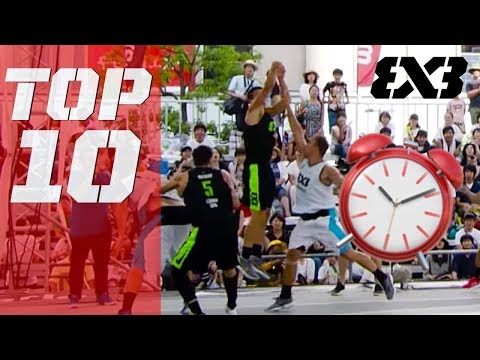 Top 10 TISSOT Buzzer Beaters of 2018! - FIBA 3x3