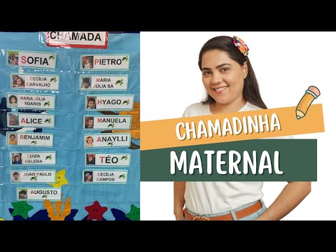COMO FAZER A CHAMADINHA NO MATERNAL