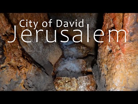 JERUSALEM. TUNNELS of The City of David. Journey Through Time