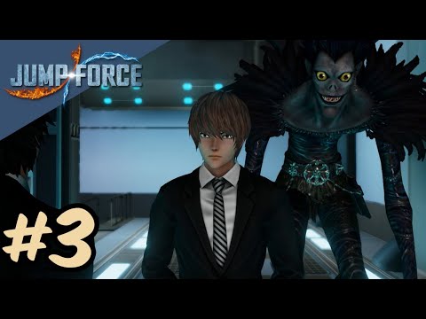 Jump Force | Gameplay Walkthrough Part 3 | Story Mode | Meet Light Yagami & Ryuk | 1080p