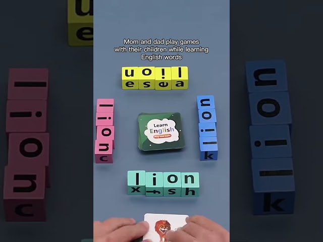 Vídeo relacionado con Wooden Spelling Game, Alphabet Puzzle Blocks, Flash Card Game, Sight Words Toy, Spelling Word Game, Learning Toy Bell, Alphabet Learning Game, Wooden Puzzle Blocks, Spelling Game, Kids Sigh