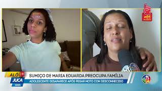 Família procura adolecente que sumiu após sair da escola | ALÔ JUCA | TV ARATU